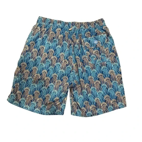 Peter Millar Seaside Collection Jellyfish Print Swim‎ Trunks Mens Large - Picture 2 of 6